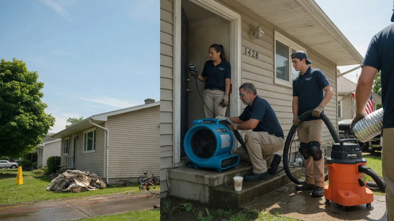 Water Damage Restoration in Mulberry, KS near me